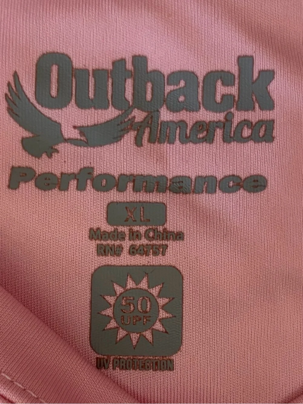 Outback America light pink
